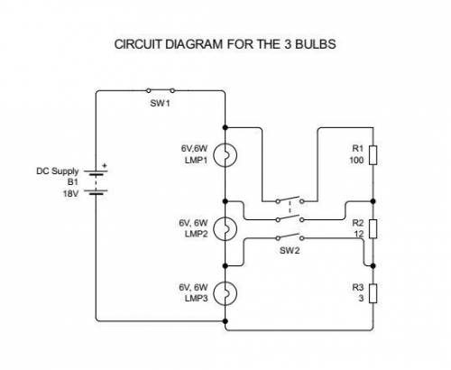How do you make a circuit so 1 switch will turn on/off all the lights(3 lights) and a second switch