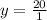 y=\frac{20}{1}