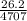 \frac{26.2}{4707}