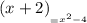 (x+2)____=x^2-4