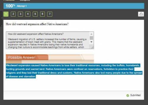 How did westward expansion affect native americans?