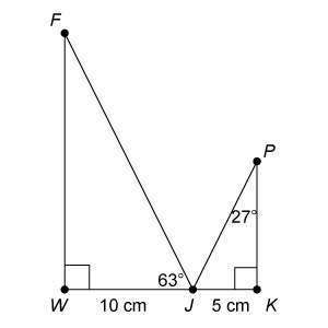 Which postulate or theorem proves △fwj∼△pkj ? aa similarity postulate sas similarity theorem sss si