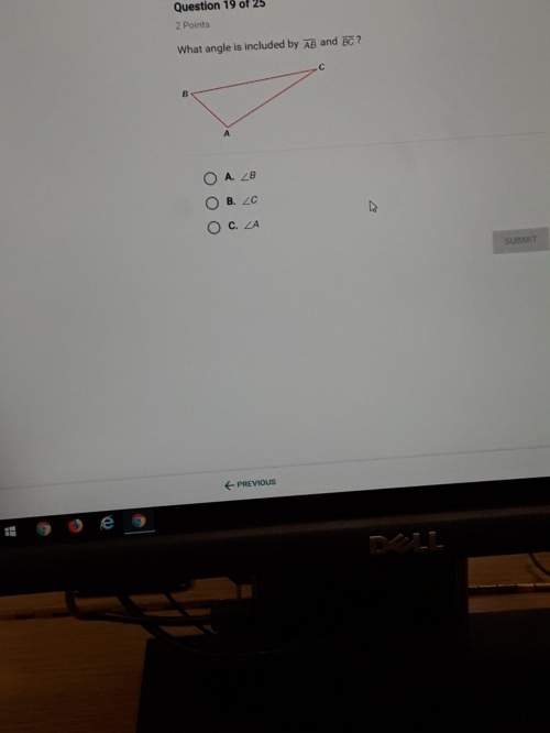 What angle is included by ab and bc