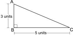 Asap. the area of the triangle above will equal one half of a rectangle that is 5 units long and __