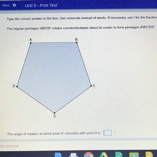 The angle of rotation at which point a’ coincidences point