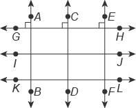 Use this image to classify each pair of lines. select parallel, perpendicular, or cannot be determin