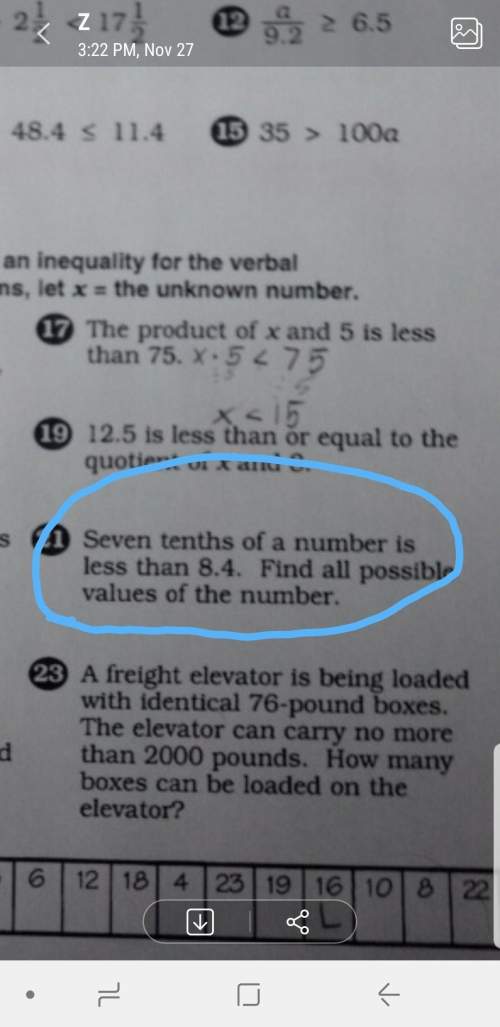 I've been trying to my friend with her homework, and we cant figure this one out. it's algebra.