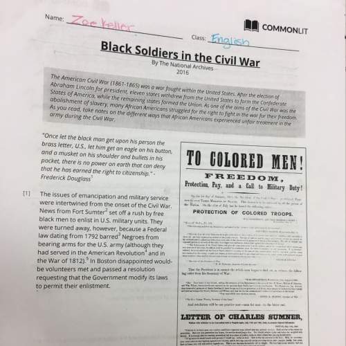 How does the article “black soldiers in the civil war” contribute to the civil rights movement? (ar