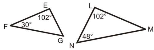 2. determine if the triangles below are similar. highlight your choice “yes” or “no”, and answer the