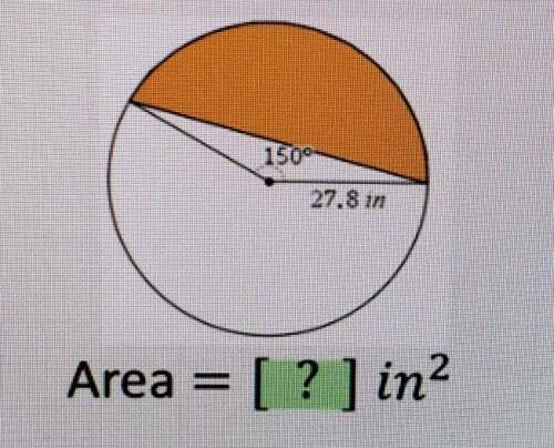 Ihave been stuck on this question for a while. i need to find the area of the shaded region and roun