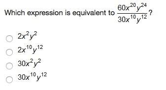 Need answer fast! which expression is equivalent to ?