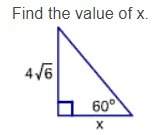 Find the value of x. also give me an explanation so i can complete it to other questions as well,