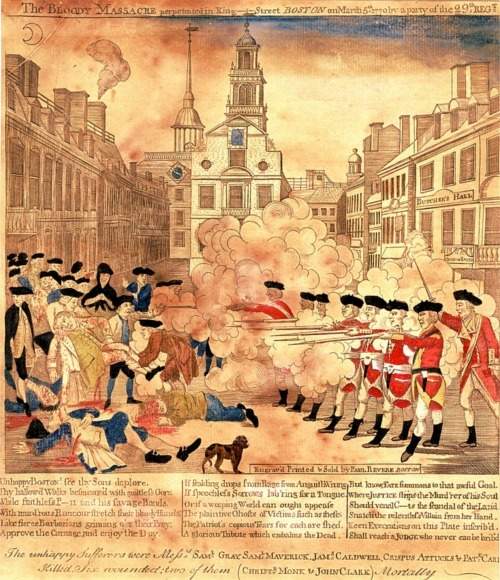 Why did paul revere publish this illustration?