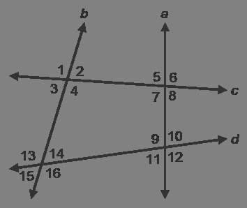 Easy points name two corresponding angles to ∠1. ∠6 and ∠15 ∠5 and ∠6 ∠13 and ∠15 ∠5 and ∠13&lt;
