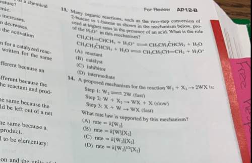 Iknow the answer to 13 is b and 14 is d. i just need to know why the correct answers are correct