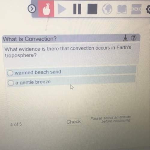 What evidence is there that convection occurs in earth’s troposphere?