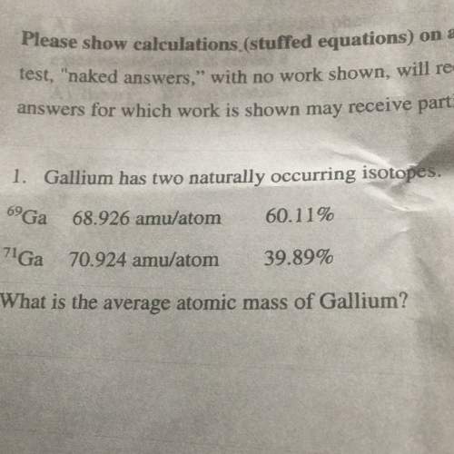 Can anyone me solve this chemistry question?