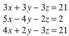 What is the solution for the variable z?