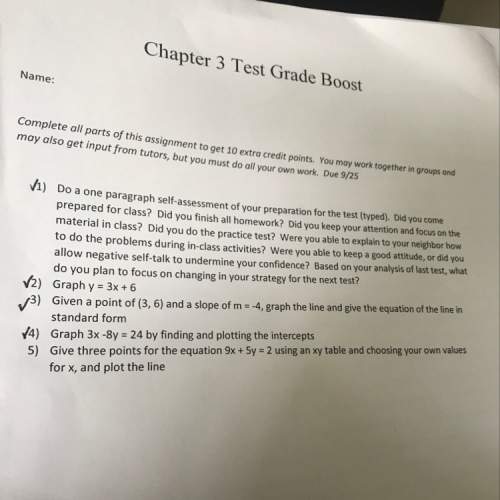 Give three points for the equation 9x + 5y = 2 using an xy table and choosing your own values for x,