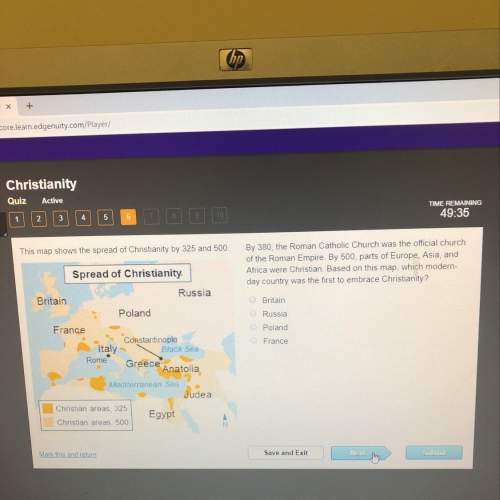 This map shows the spread of christianity by 325 and 500. by 380, the roman catholic church was the