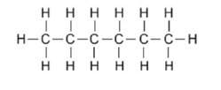 What type of molecule is shown below a aromatic b alkenec alkane d alkyne