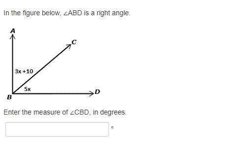 In the figure below, ∠abd is a right angle.