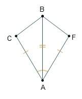 Which rigid transformation would map δabc to δabf?