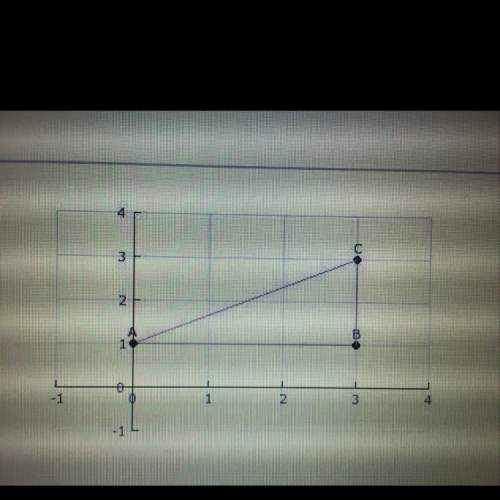 Find the distance from point a to point c. round to the nearest hundredth a) 5 b) 4 c) 3.61 d) 4.13