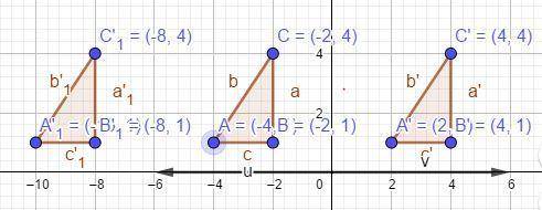 Translate δ a b c 6 units horizontally. how are the values in the ordered pairs affected by the tran