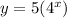 y=5(4^x)