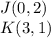 J(0,2)\\K(3,1)