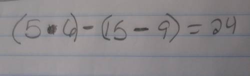 5_6_15_9=24 fill in the math symbols