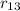 r_{13}