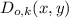 D_{o,k}(x,y)