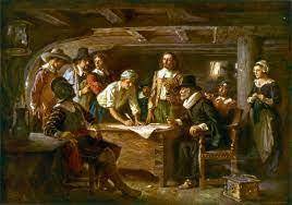 The mayflower compact is considered an important step in the development of american democracy becau