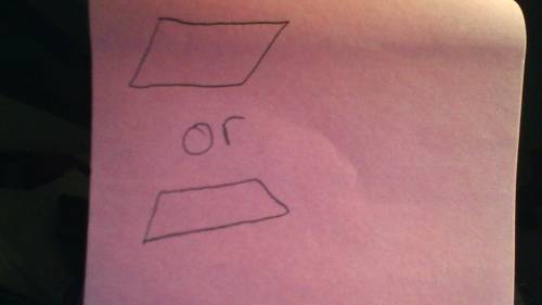 Draw a quadrilateral that is not a square or triangle ?