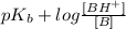 pK_{b} + log\frac{[BH^{+}]}{[B]}