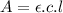 A=\epsilon .c.l