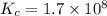 K_c=1.7\times 10^8