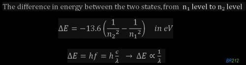 According to the bohr model of the atom, which electron transition would correspond to the shortest