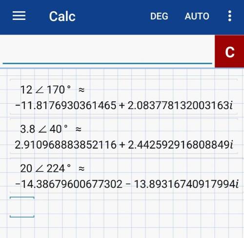 Obtain expressions in component form for the position vectors having the following polar coordinates