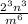 \frac{2^{3} n^{3} } {m^{6} }