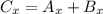 C_{x}=A_{x}+B_{x}