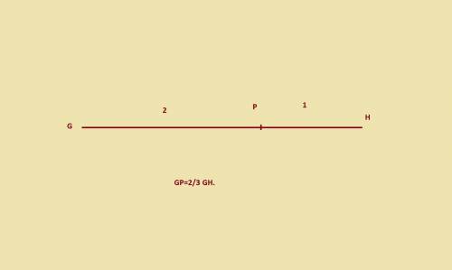 Point g is located at (3, −1) and point h is located at (−2, 3). find y value for the point that is