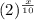 (2)^{\frac{x}{10} }