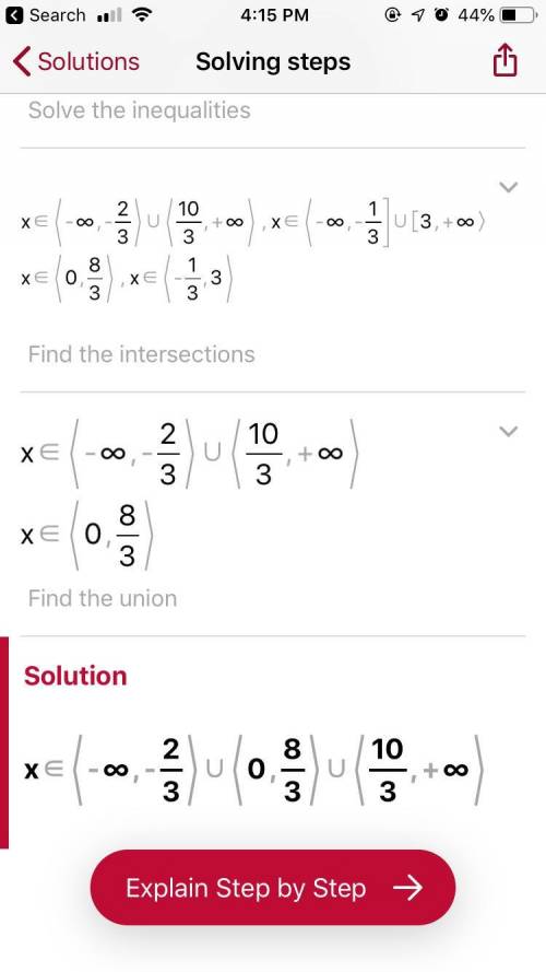 60 points for this question. solve the inequality: