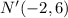 N'(-2,6)