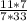 \frac{11 * 7}{7 * 33}