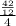 \frac{\frac{42}{12} }{4}