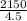 \frac{2150}{4.5}